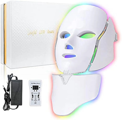 Revitalize Your Skin with 7-Color LED Face Mask - Acne Reduction & Radiant Skin Therapy!
