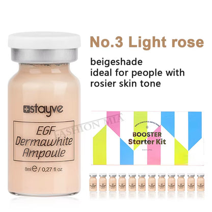 Stayve 8Ml BB Cream Glow Starter Kit Peptide Niacinamide Moisturising Nourishing Foundation Cream Face Skin Care