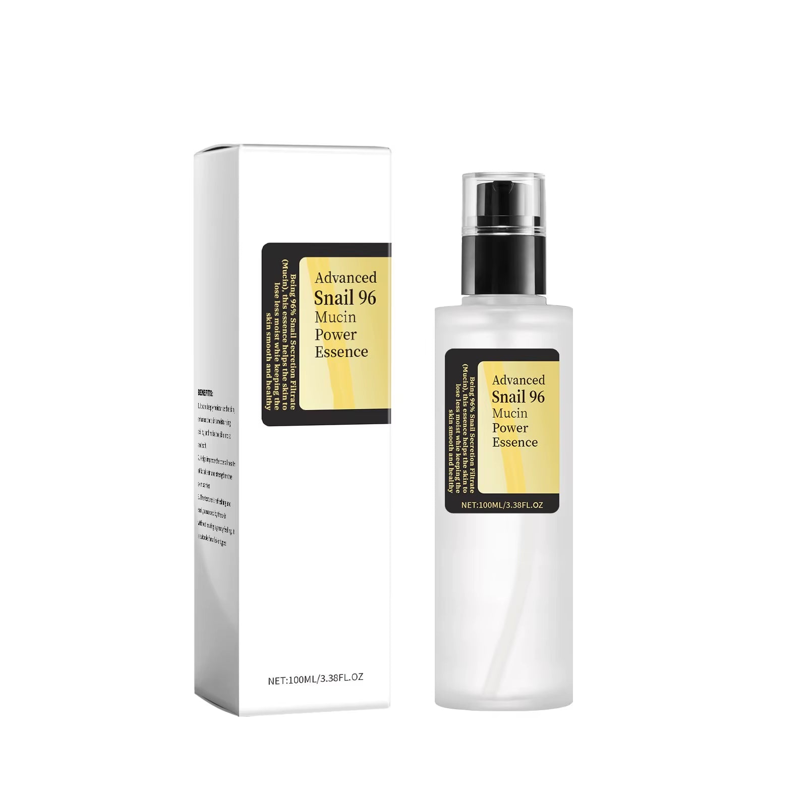 Revitalize Your Skin with 100ml Snail Mucin - Whitening, Moisturizing, Anti-Aging & Acne Mark Solution