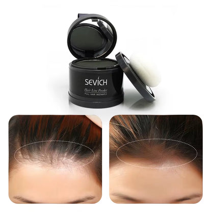 Magical Fluffy Hairline Powder Hair Line Shadow Hair Concealer Root Cover up Gray Coverage Unisex Instantly 8 Color