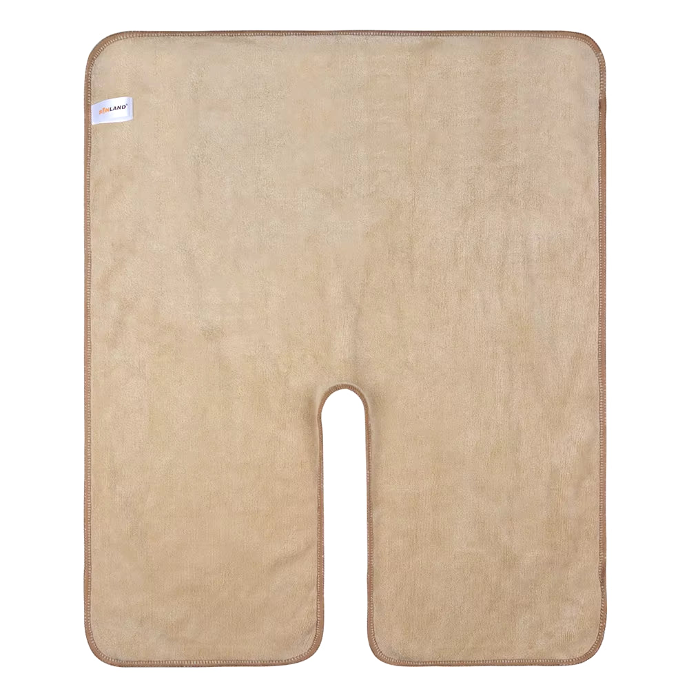 Ultra-Soft Microfiber U-Shape Facial Towels for Salon & Spa - Set of 3 (40x50cm)