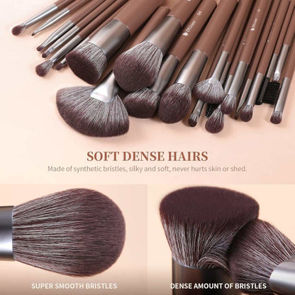 Professional Makeup Brushes +Makeup Brush Solid Soap Cleanser