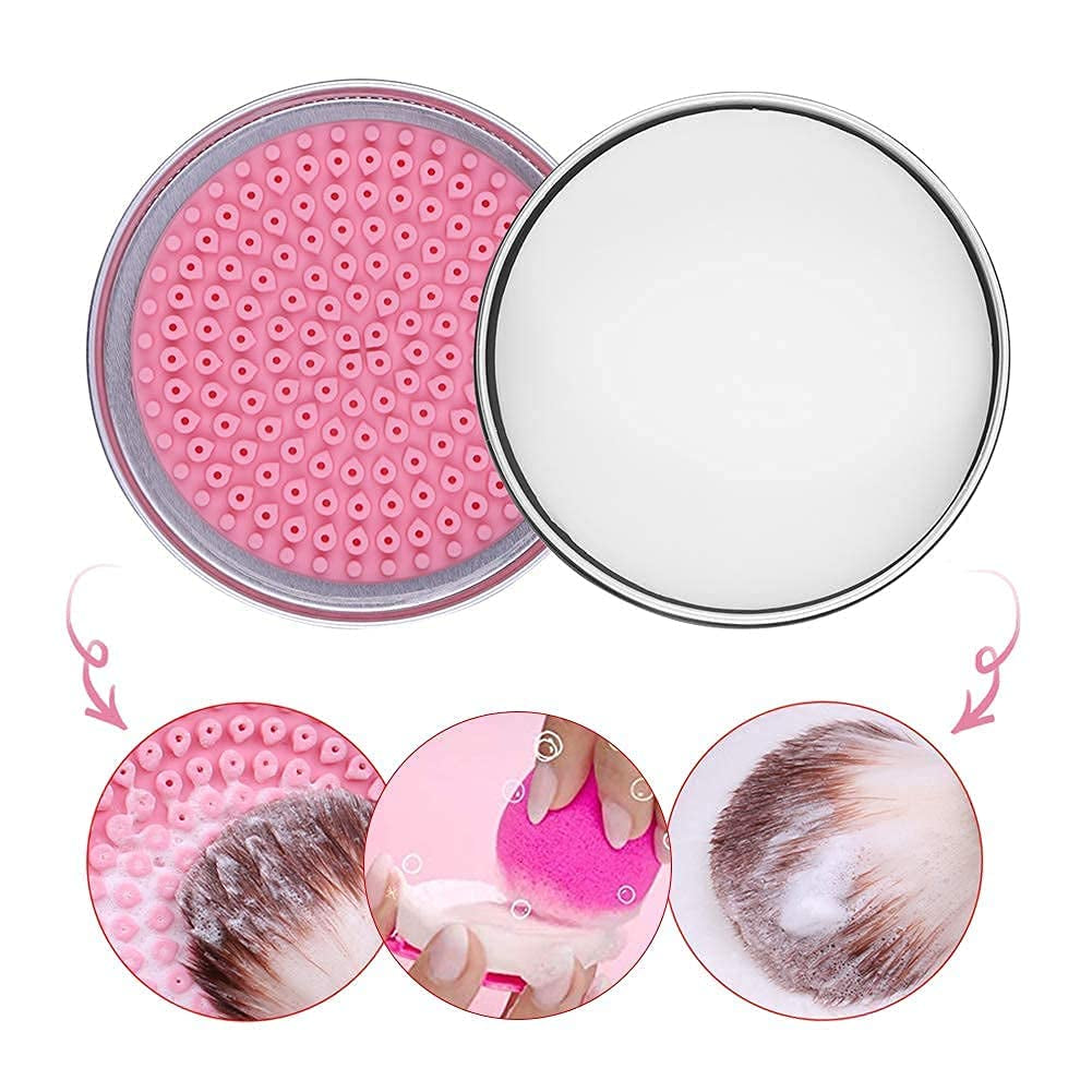Professional Makeup Brushes +Makeup Brush Solid Soap Cleanser