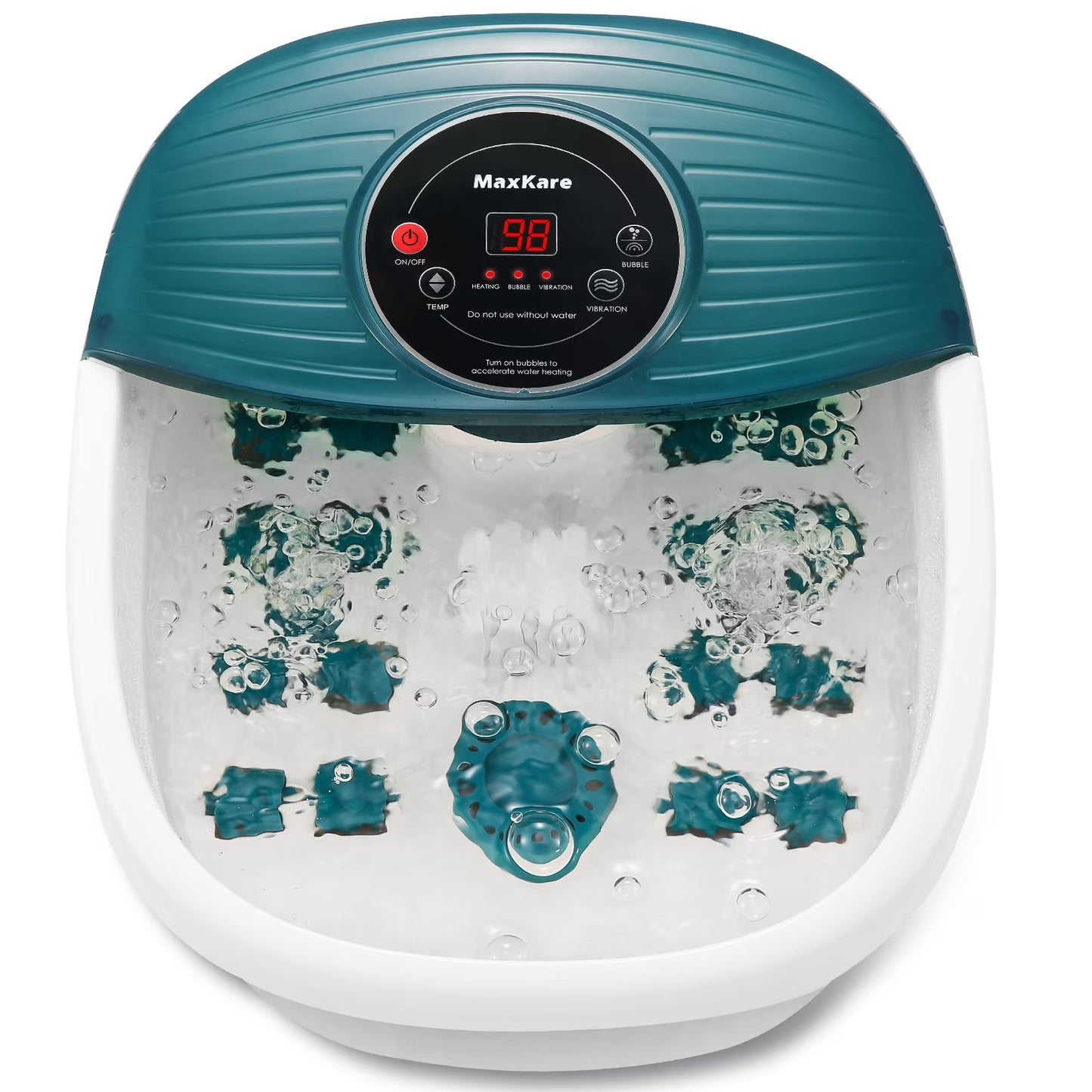 Ultimate Foot Spa Massager with Heat & Bubbles