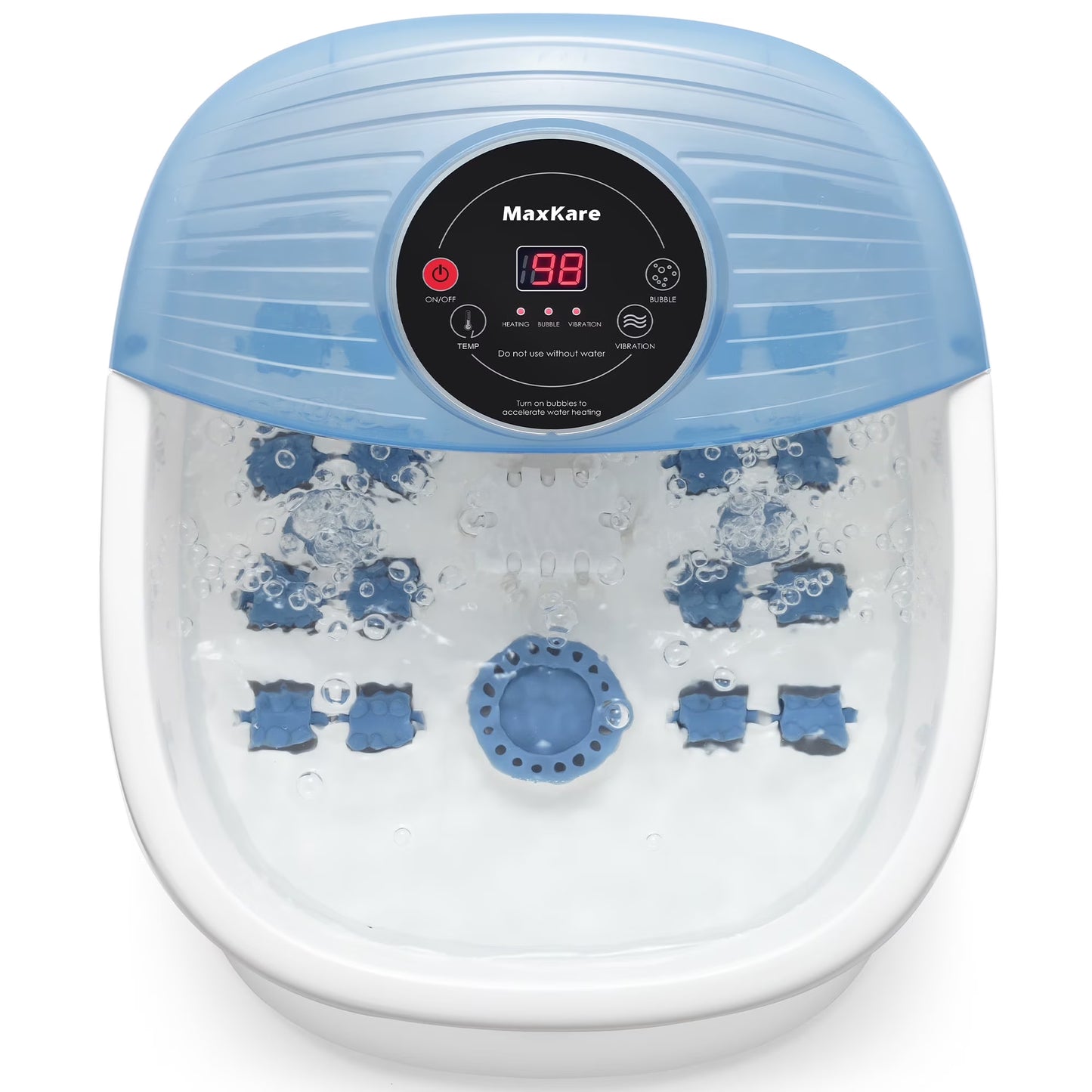 Ultimate Foot Spa Massager with Heat & Bubbles