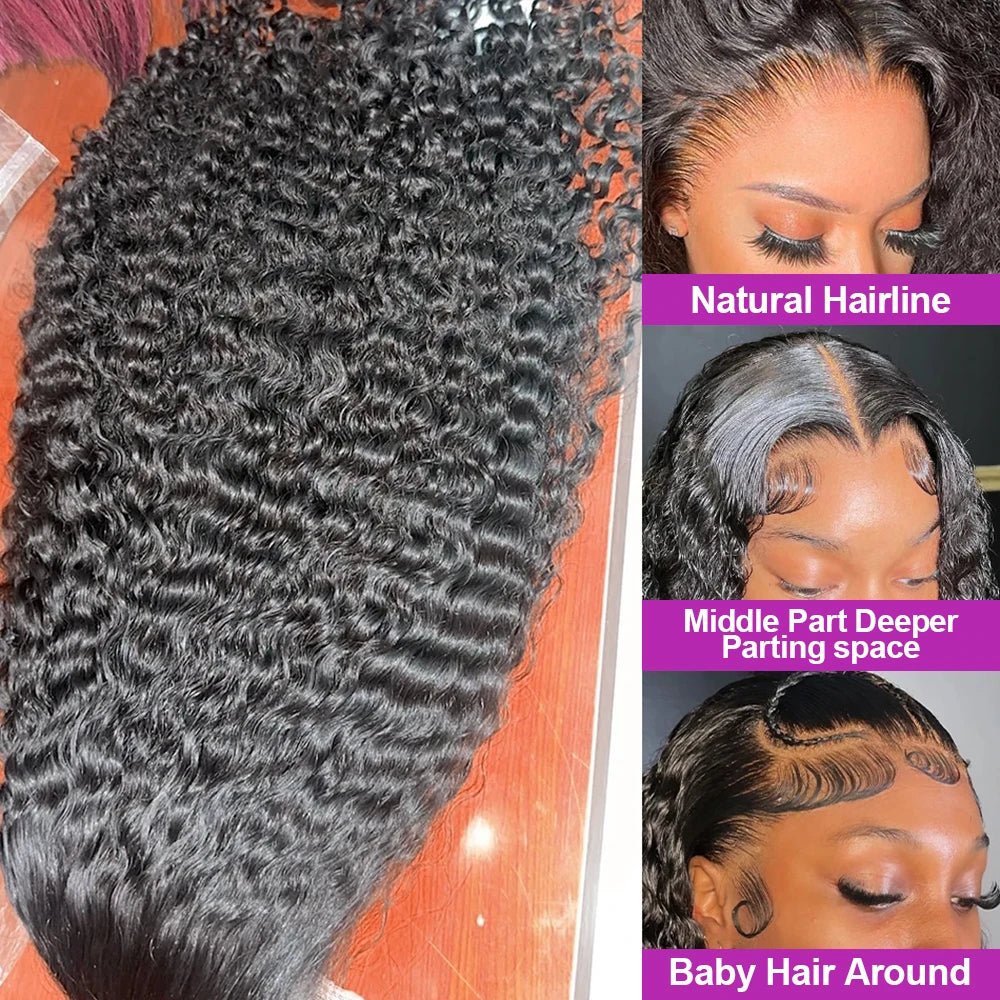 Deep Wave 360 HD Lace Front Wig