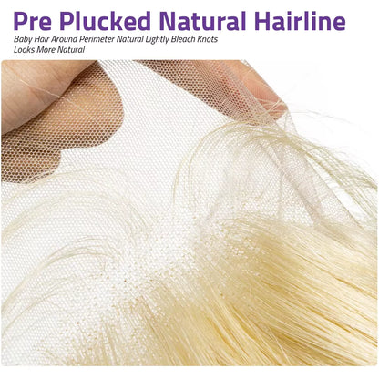 613 Blonde Body Wave 13X6 HD Lace Frontal Human Hair Wigs