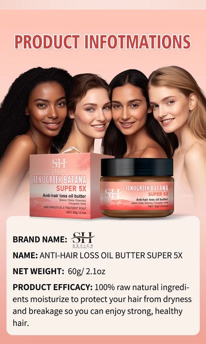Ultimate Hair Growth Bundle – Batana 5X Oil, Chebe Butter Mask, Rosemary Serum, Fenugreek & Amla Oil | Strengthen, Thicken & Restore Hair | Bangzz Beauty Online