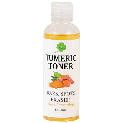 100Ml Turmeric Facial Toner Dark Spot Removal Turmeric Fade Blemishes Acne Remover Toner Moisturing Brightening Skin Care