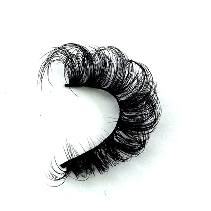 Bangzz Beauty Online – 7 Pairs Russian Strip Lashes | DD Curl Fluffy False Lashes Pack for a Voluminous, Dramatic Look