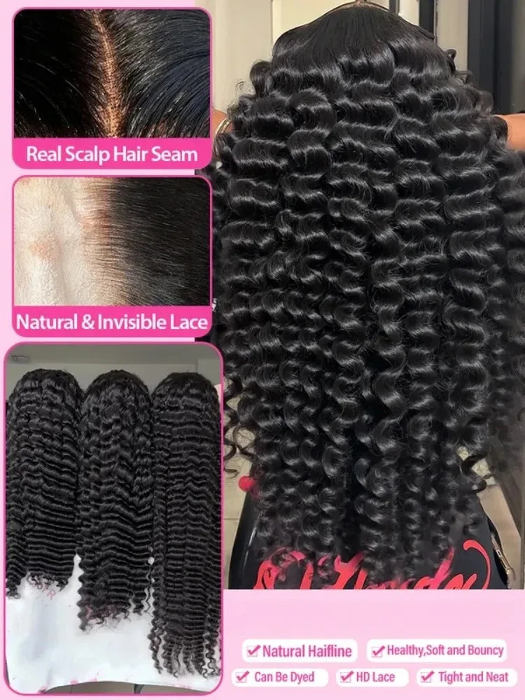 HD Loose Wave Lace Front Wig – 13x6 Human Hair Wig