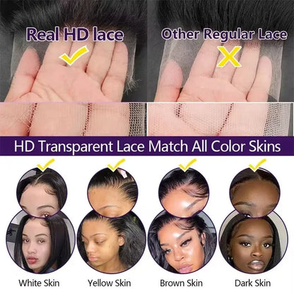 HD Loose Wave Lace Front Wig – 13x6 Human Hair Wig