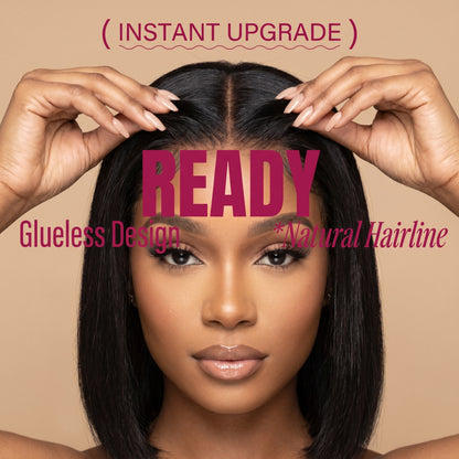 Wear & Go Glueless Human Hair Bob Wig