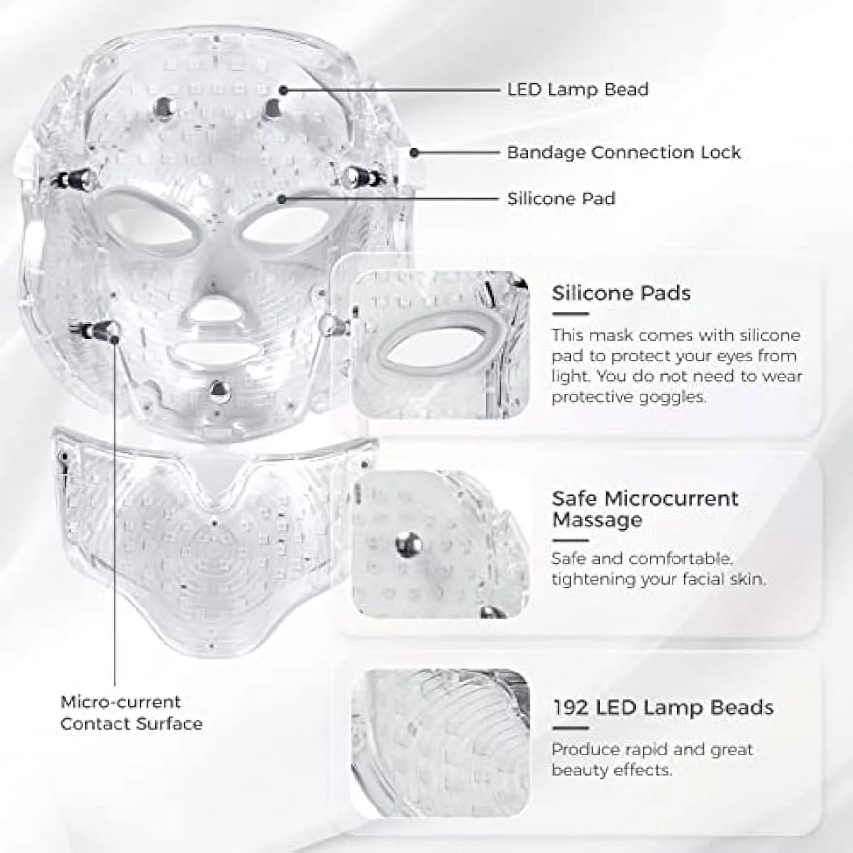 Revitalize Your Skin with 7-Color LED Face Mask - Acne Reduction & Radiant Skin Therapy!