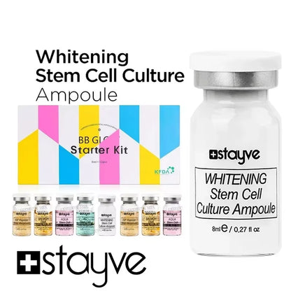 Stayve 8Ml BB Cream Glow Starter Kit Peptide Niacinamide Moisturising Nourishing Foundation Cream Face Skin Care