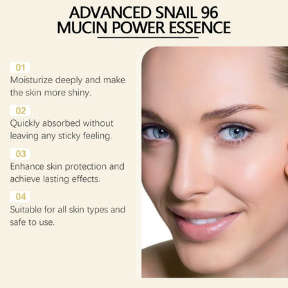 Revitalize Your Skin with 100ml Snail Mucin - Whitening, Moisturizing, Anti-Aging & Acne Mark Solution
