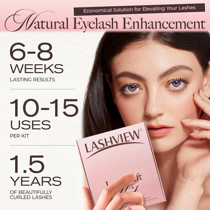 Lash Lift Kit, Eyelash Perm Kit, Professional Eyelash Curling Lash Extension Set,Lash Curling, Semi-Permanent Curling Perming Wave Suitable for Salon